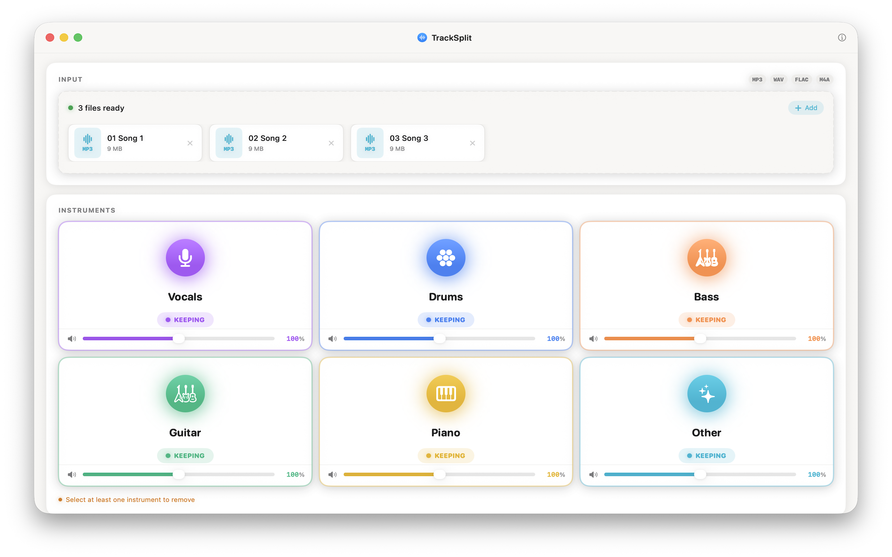 TrackSplit - Screenshot 3 showing product features and functionality