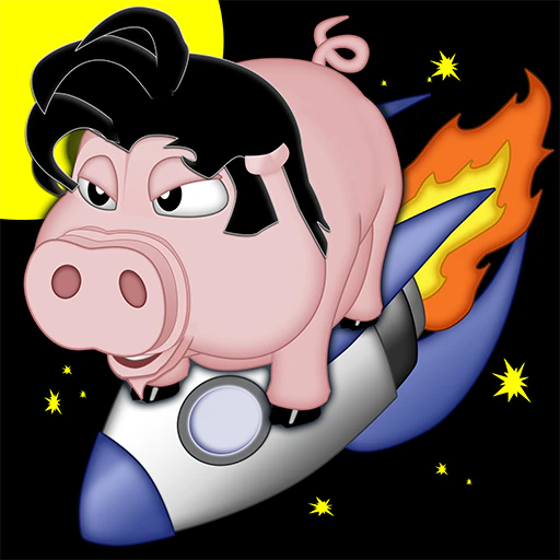 Rocket Pigs With Wigs