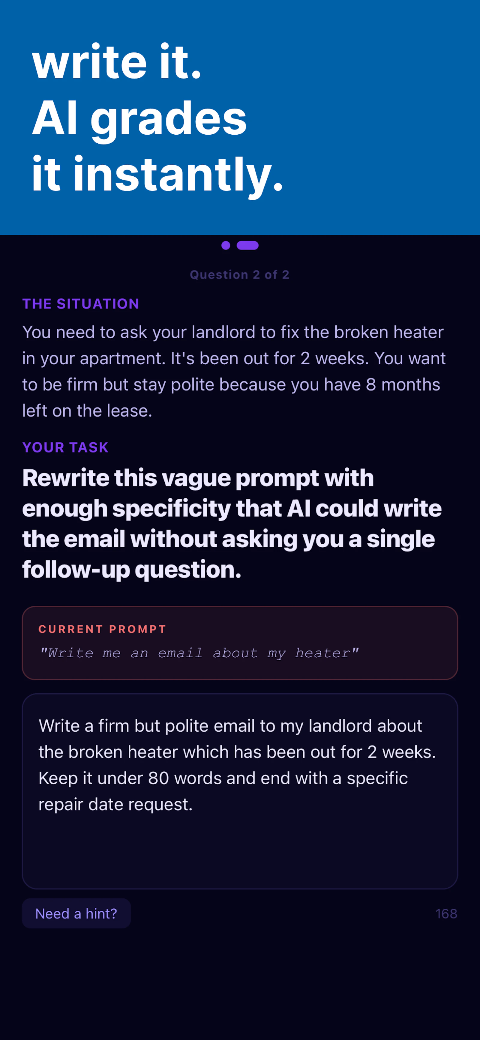 AiQ: Learn AI Prompting screenshot 3