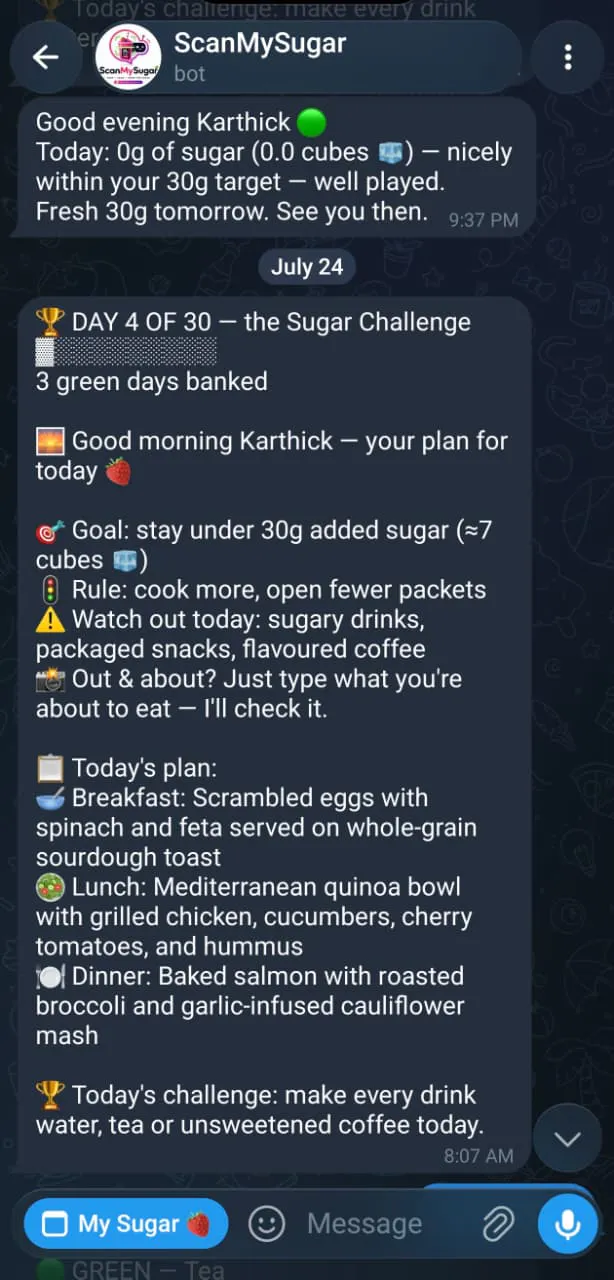 SugarCheckBot gallery image
