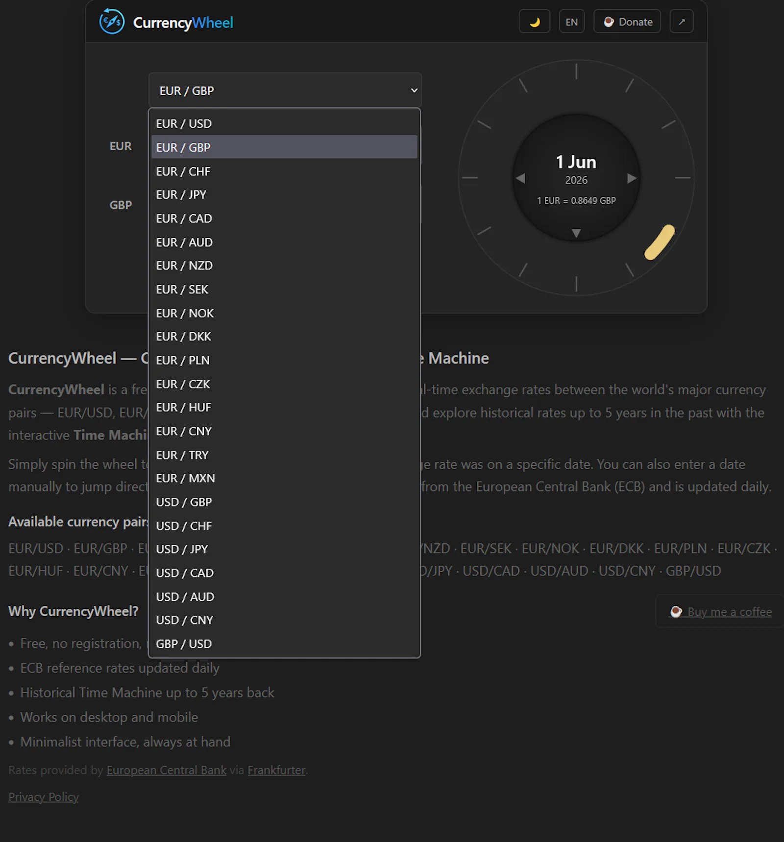 CurrencyWheel screenshot 7