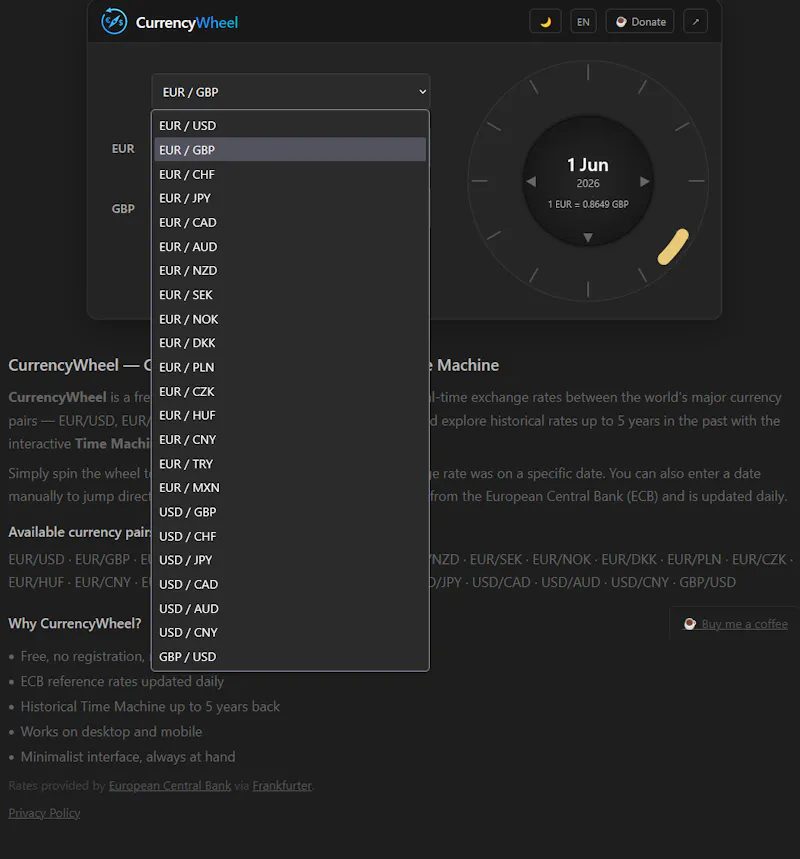 CurrencyWheel screenshot 7