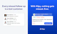 Klipy — Does the work after every call