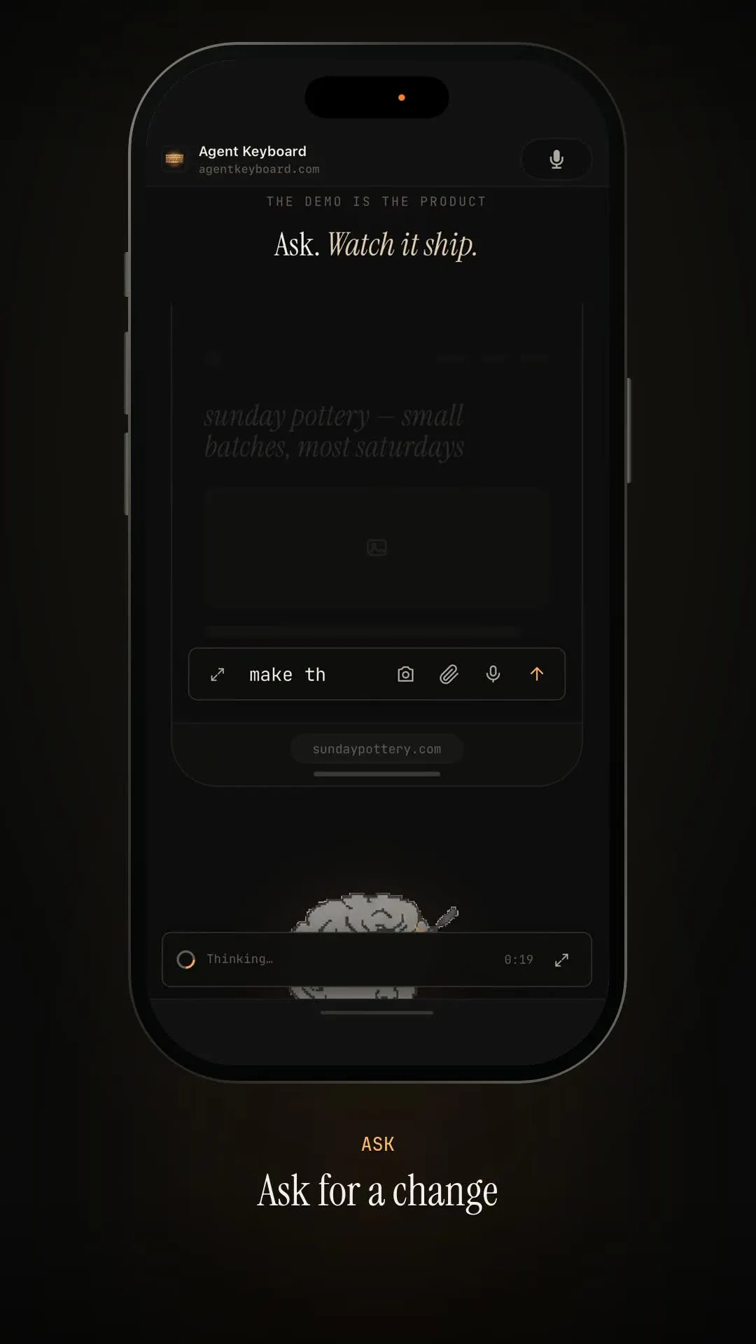 Agent Keyboard screenshot 2