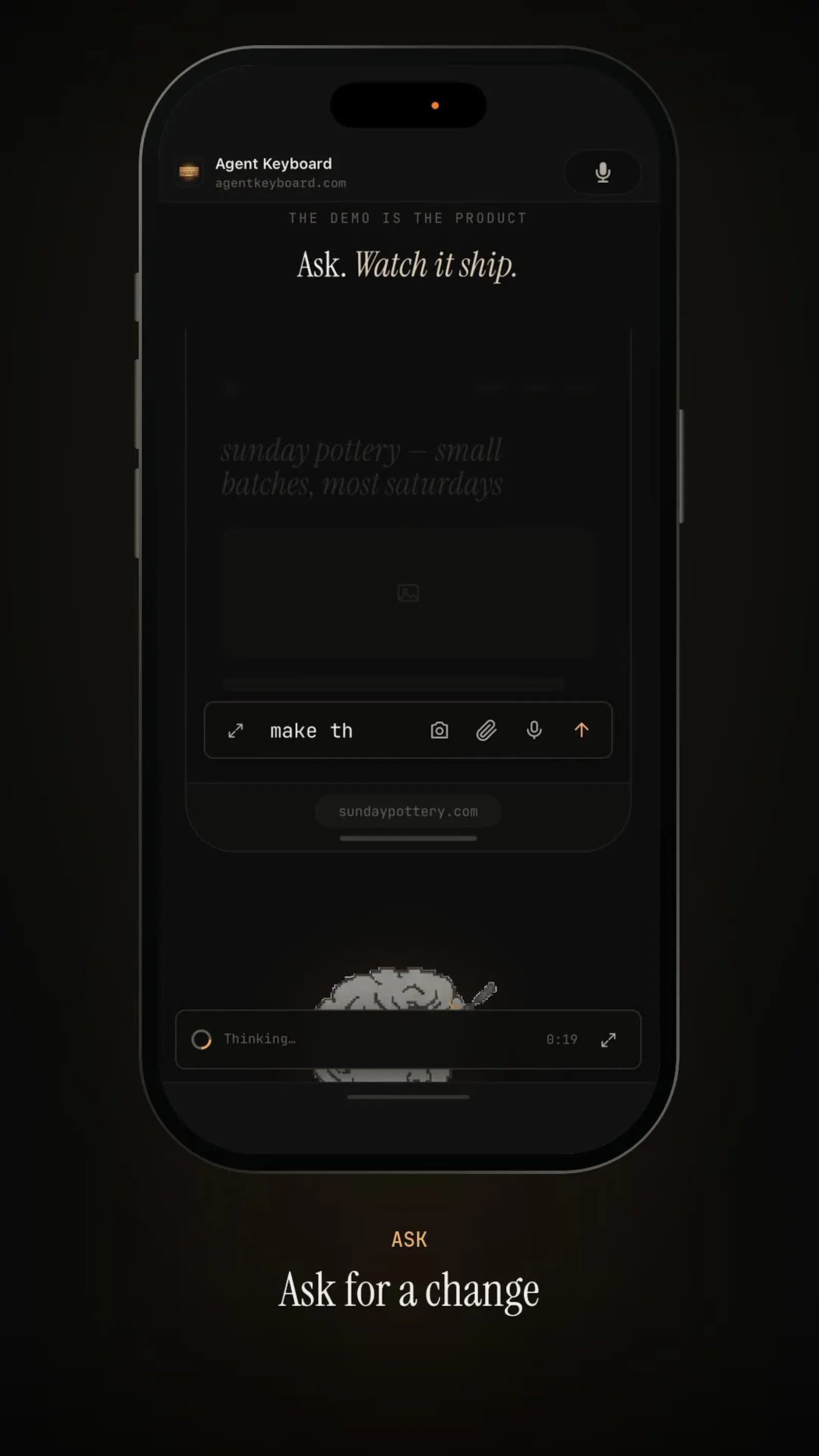Agent Keyboard screenshot 3