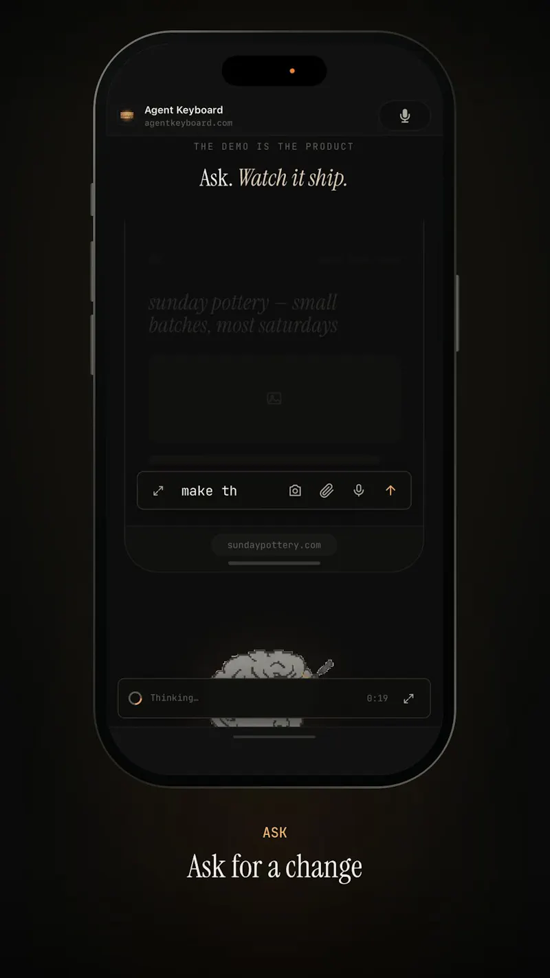 Agent Keyboard screenshot 3