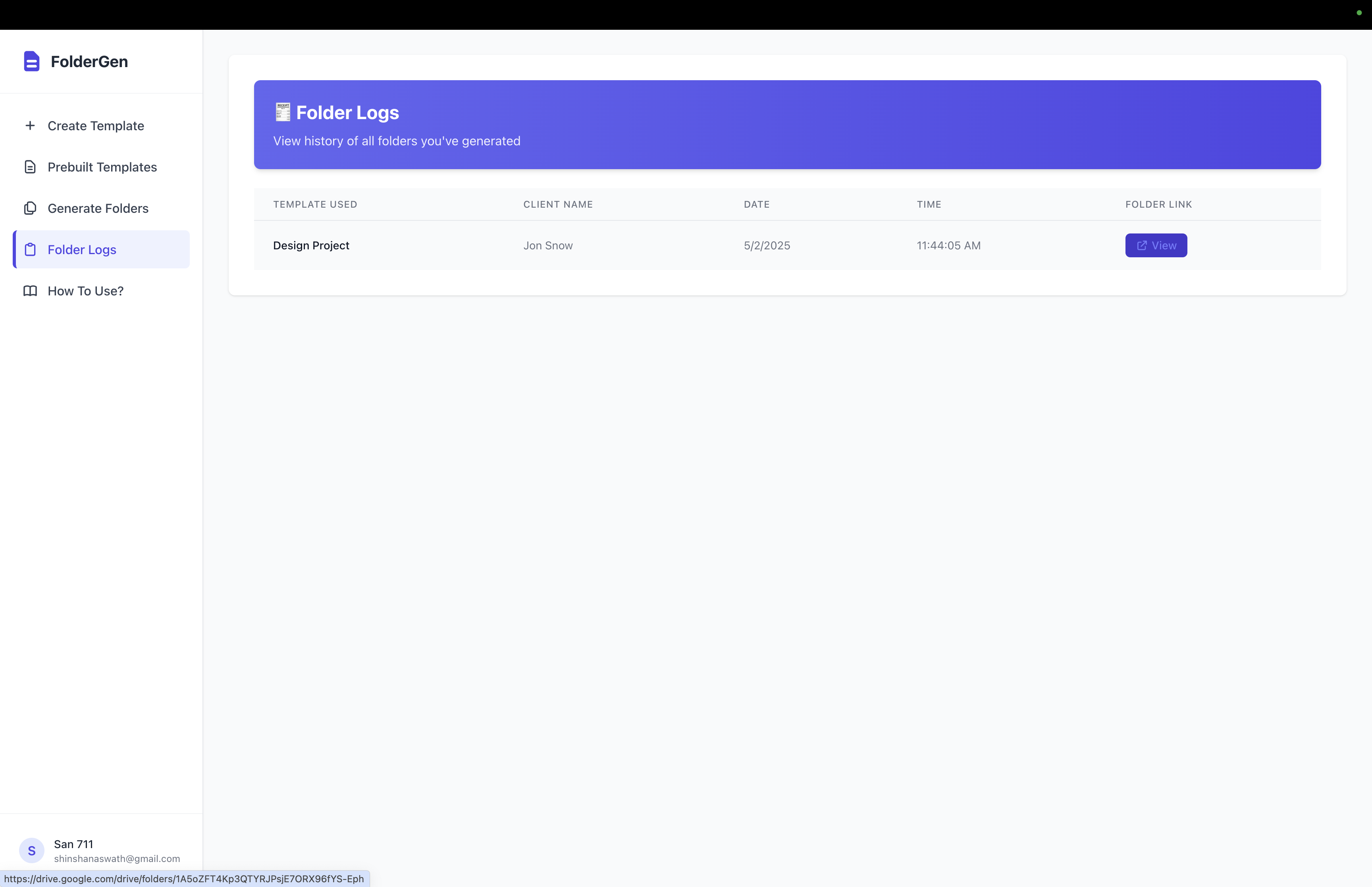 Foldergen - Creëer Google Drive-mappen automatisch op één klik media 5