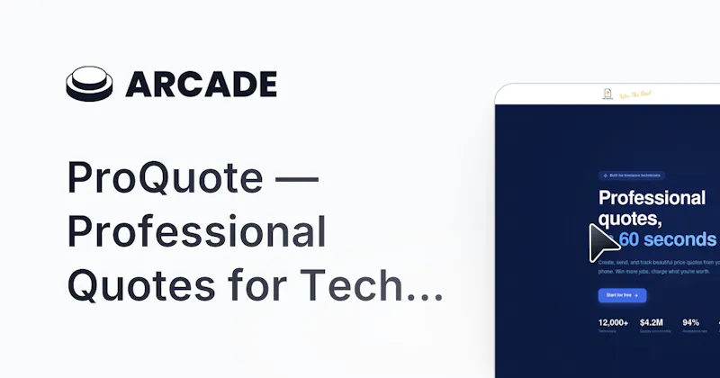ProQuote — Quotes with E-Signature  screenshot 1
