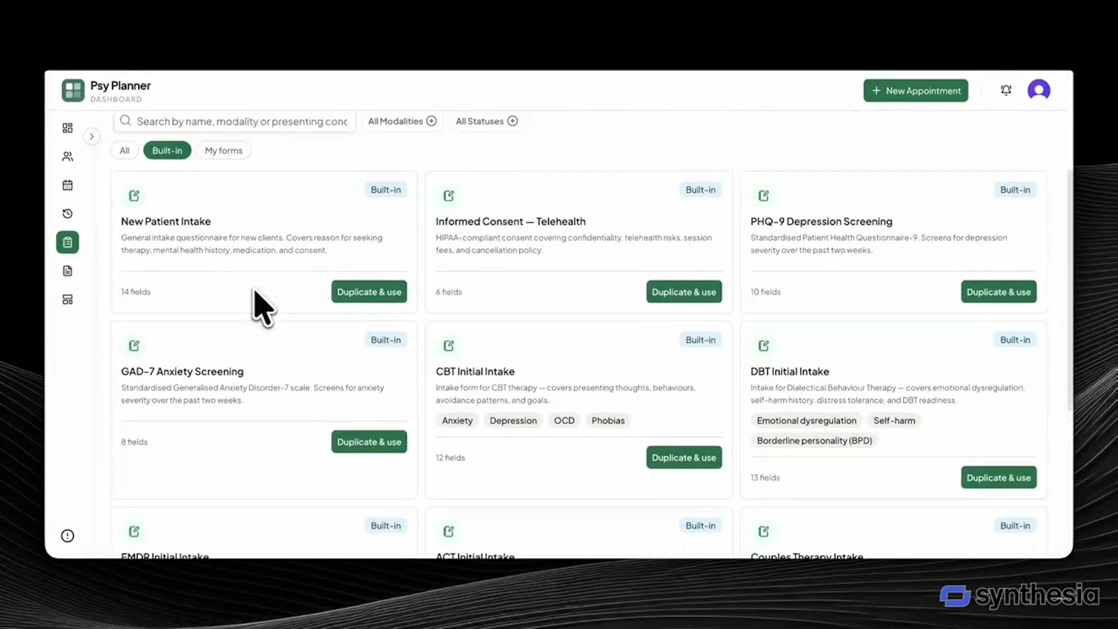 Psy Planner screenshot 1 (video preview)