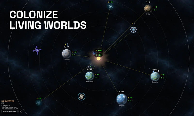 Alien Tribe 3: 4X real-time strategy iOS screenshot 3