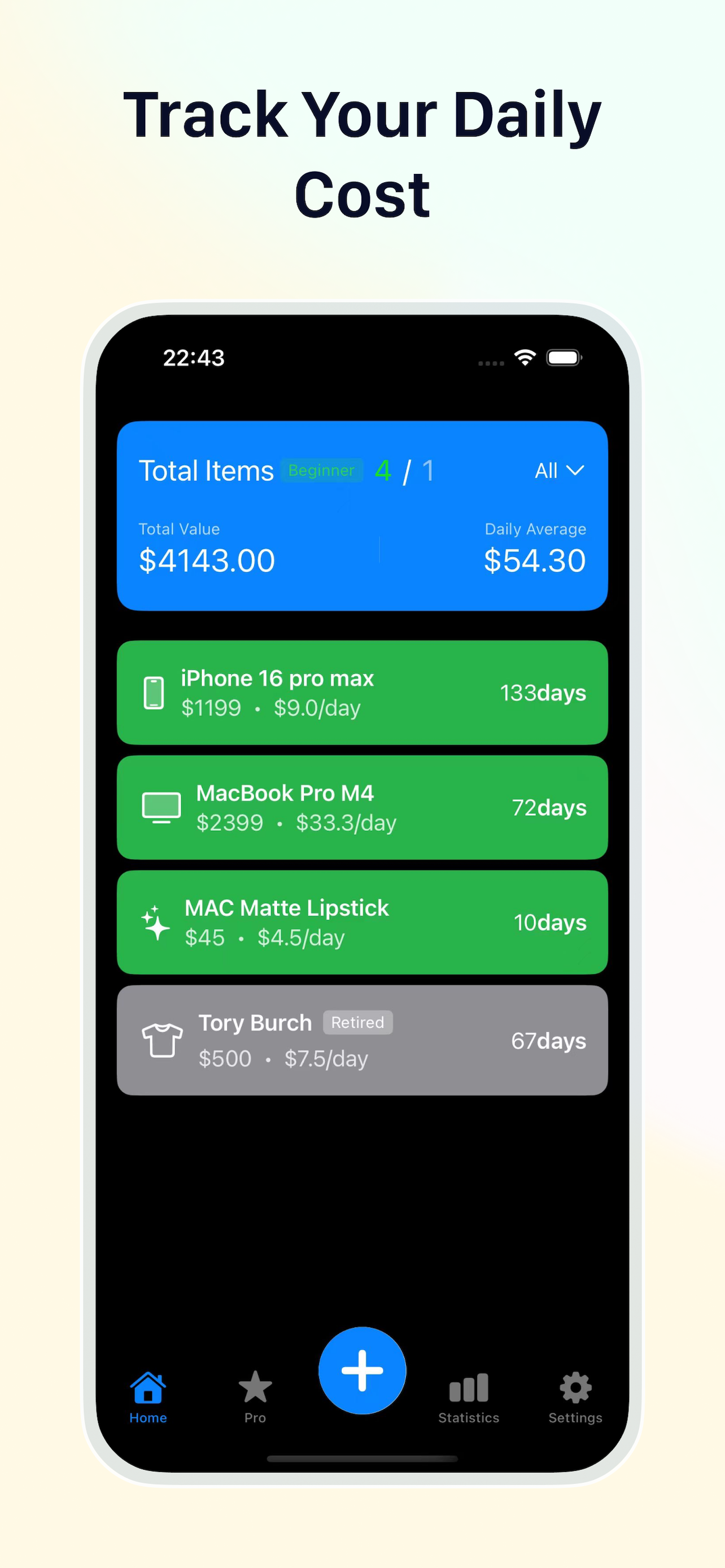 DailyCost gallery image