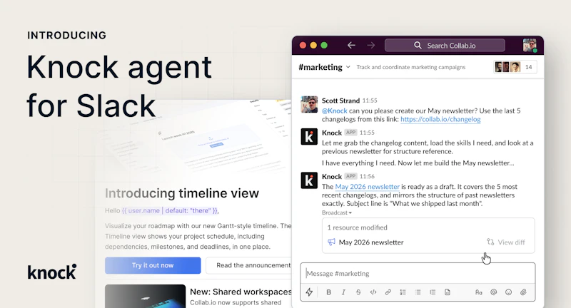 Knock agent for Slack screenshot 1