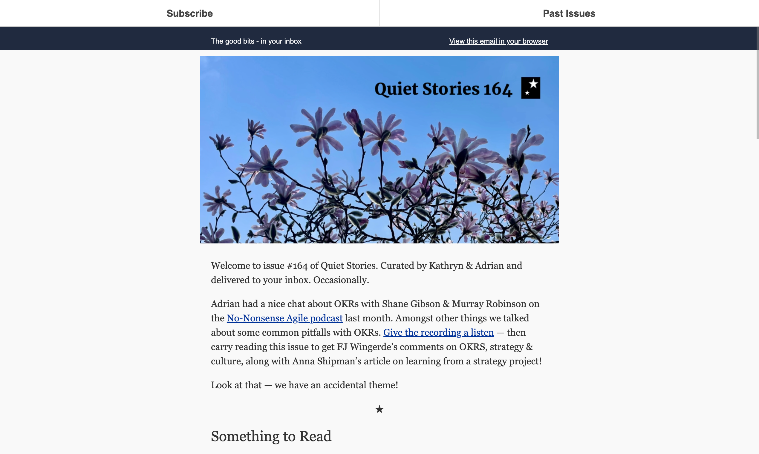 Histórias tranquilas Newsletter media 3
