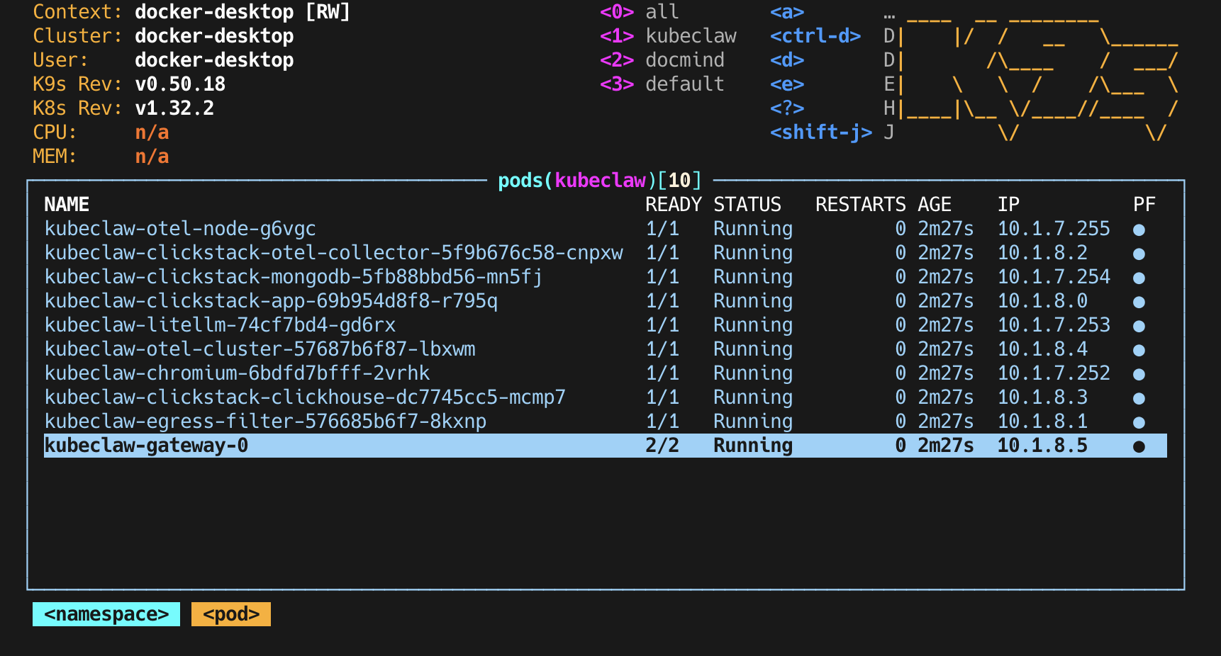 KubeClaw - Screenshot 2 showing product features and functionality