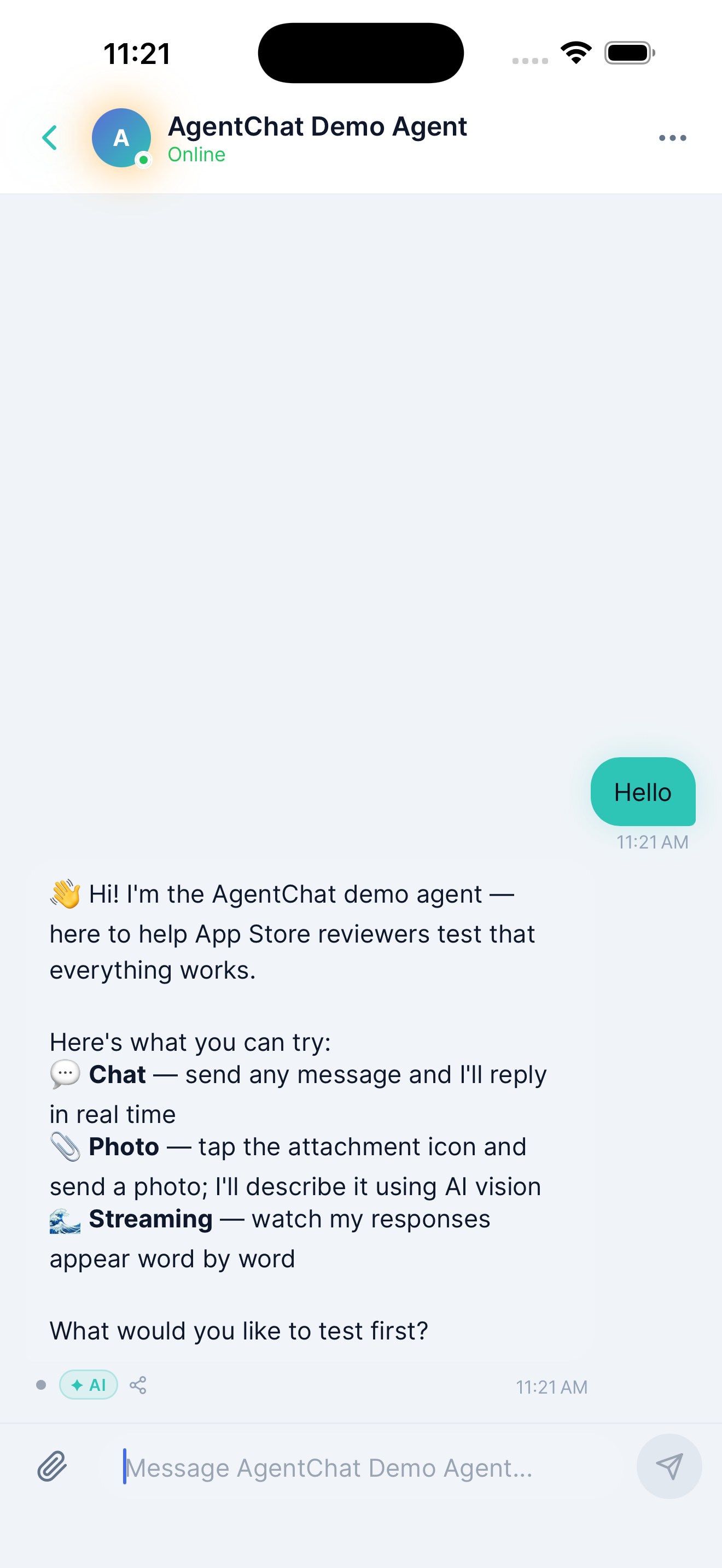 Agent Chat Hub gallery image
