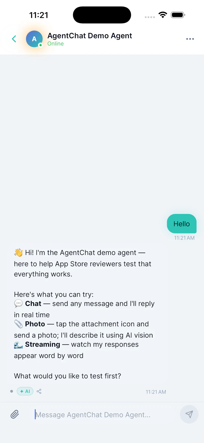 Agent Chat Hub screenshot 5