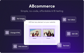 ABcommerce by Dialogue - ノーコードのソリューションで簡単なA/Bテスト