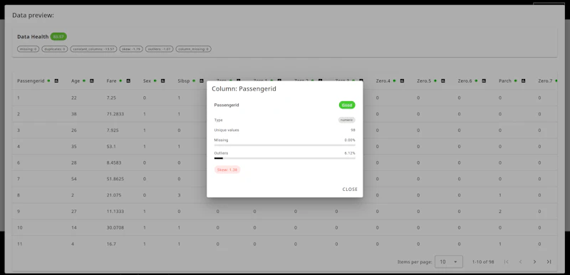 Flowlytix - Clean CSVs visually screenshot 4