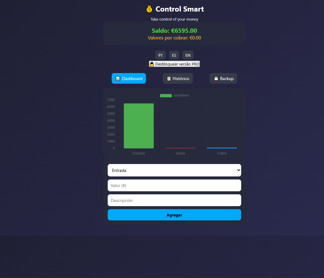 Control Smart - Screenshot 2 showing product features and functionality