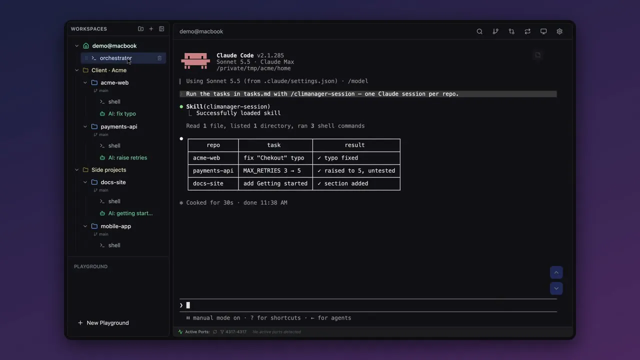 CLI Manager gallery image