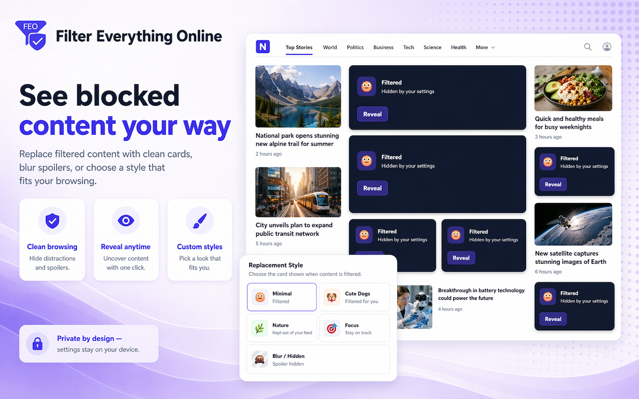 Filter Everything Online gallery image
