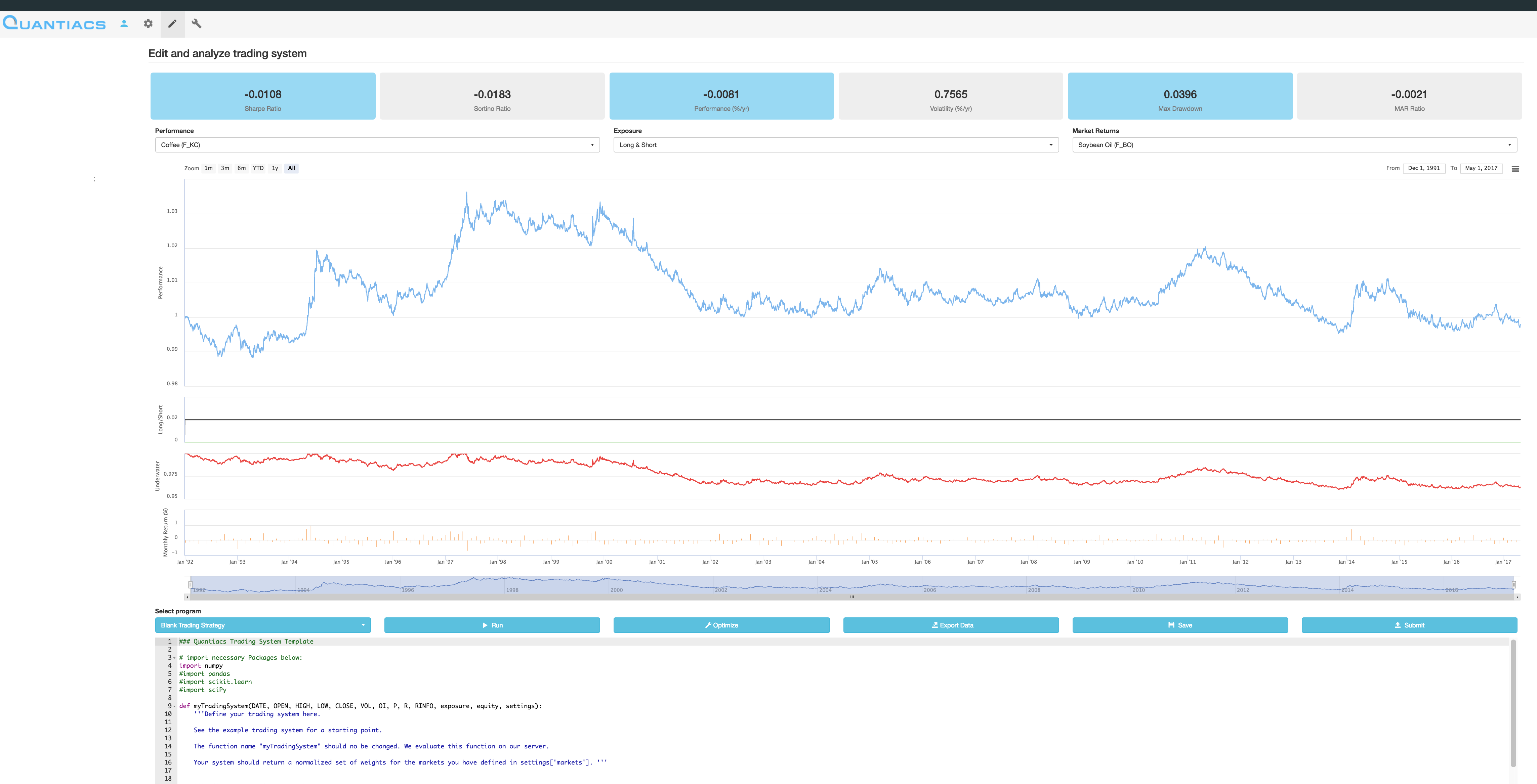 Quantiacs gallery image