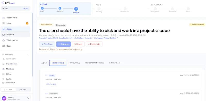 DRFT.build screenshot 3