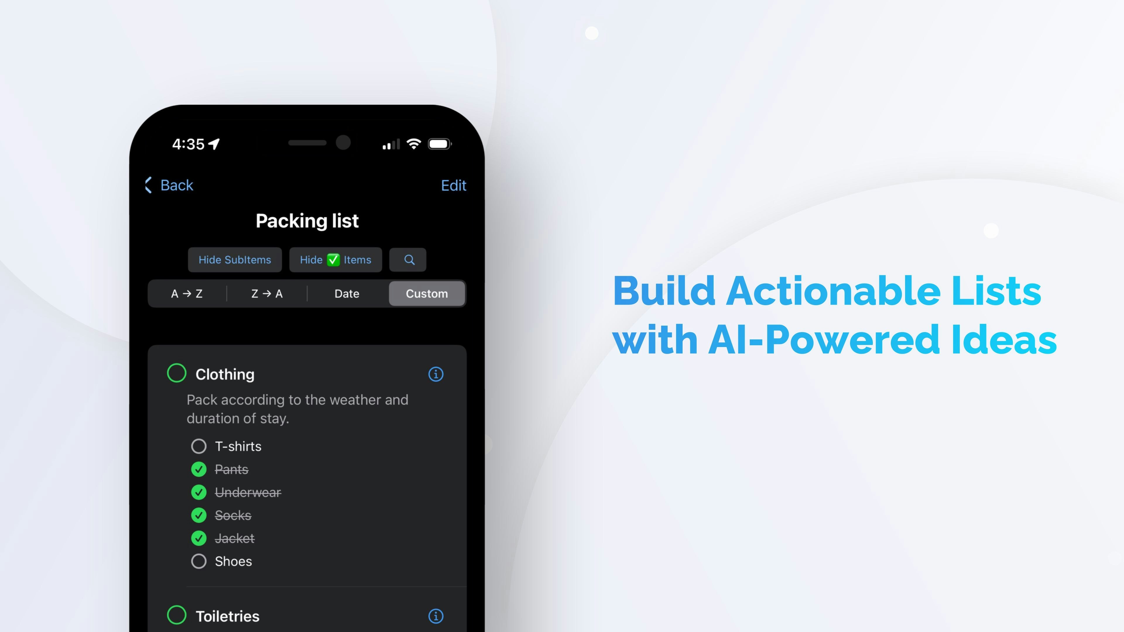 Checklist Genie