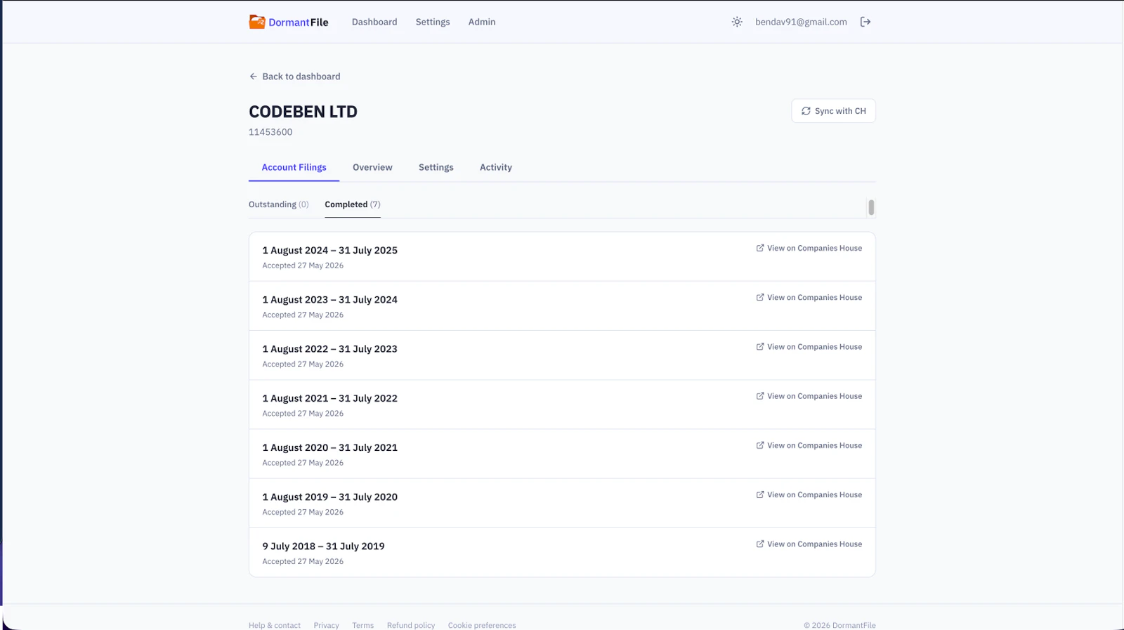 DormantFile screenshot 3