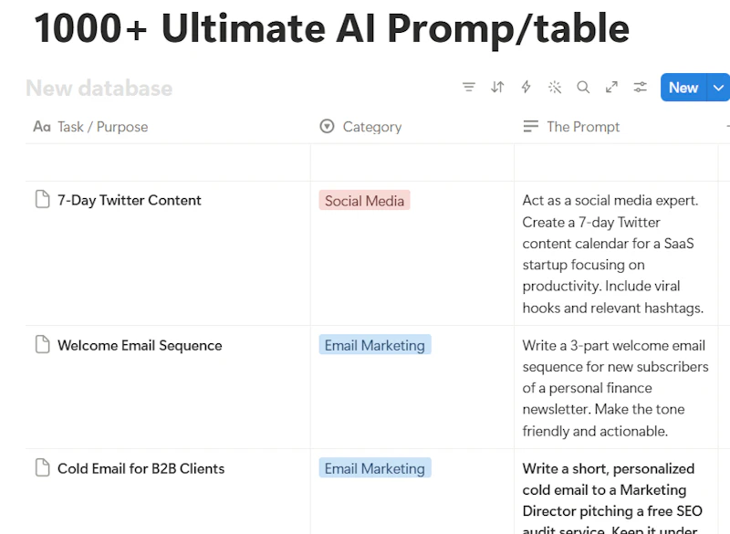 1000+ Ultimate AI Prompts screenshot 7