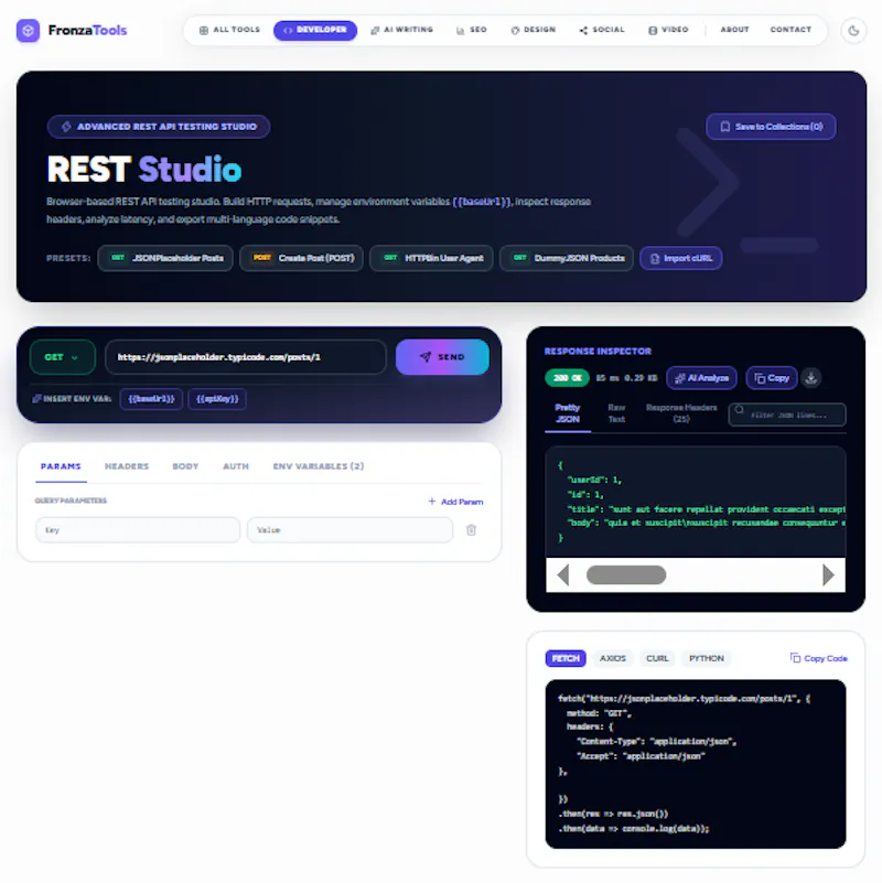FronzaTools screenshot 3