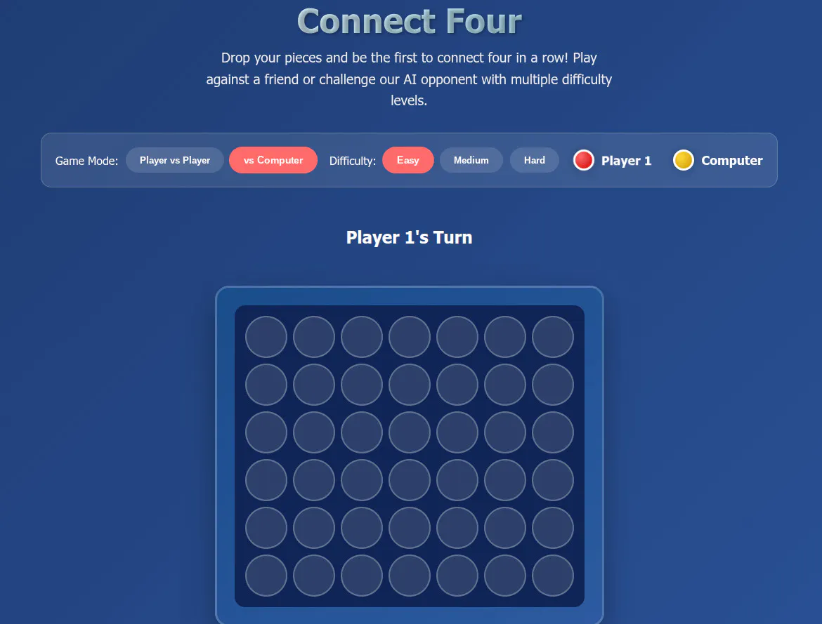 Free Connect Four Game gallery image
