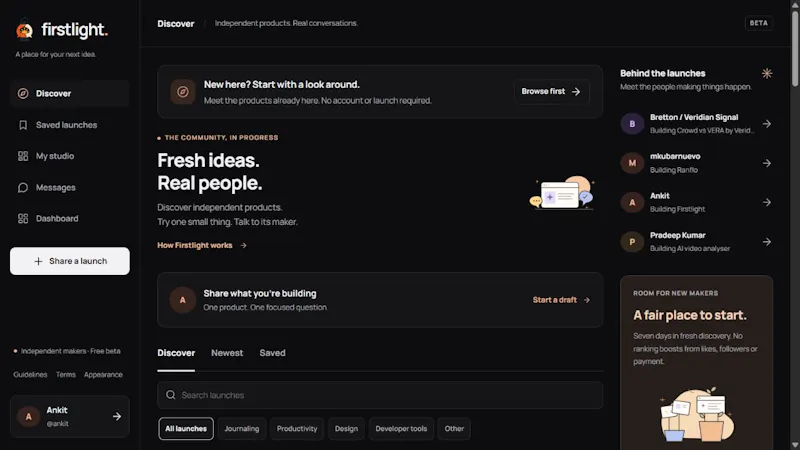 Firstlight screenshot 1