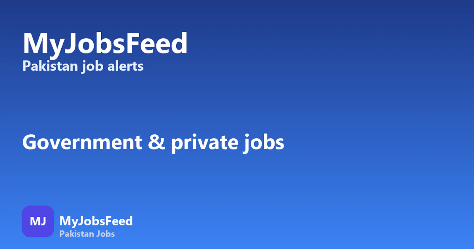 MyJobsFeed screenshot 1