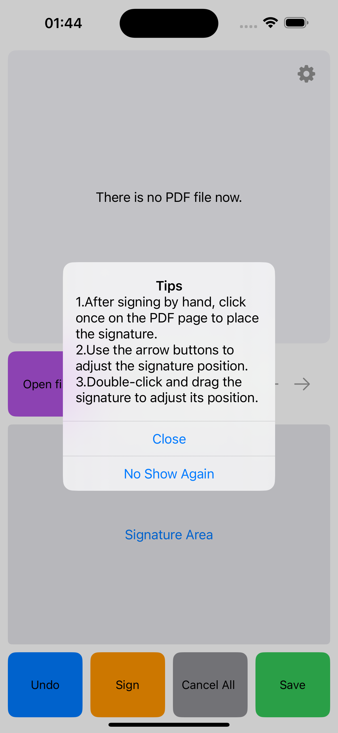IPDFSWAN - IPDFSWAN เป็นเครื่องมือลายเซ็น PDF สำหรับ iPhone media 4