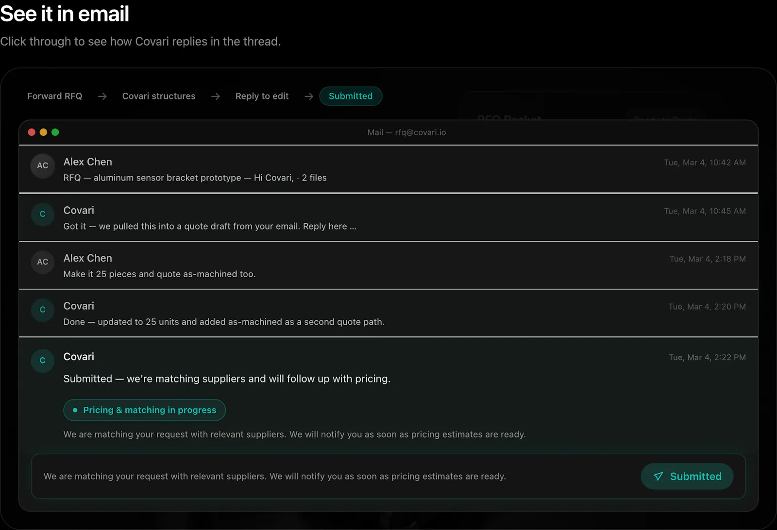 Covari screenshot 5