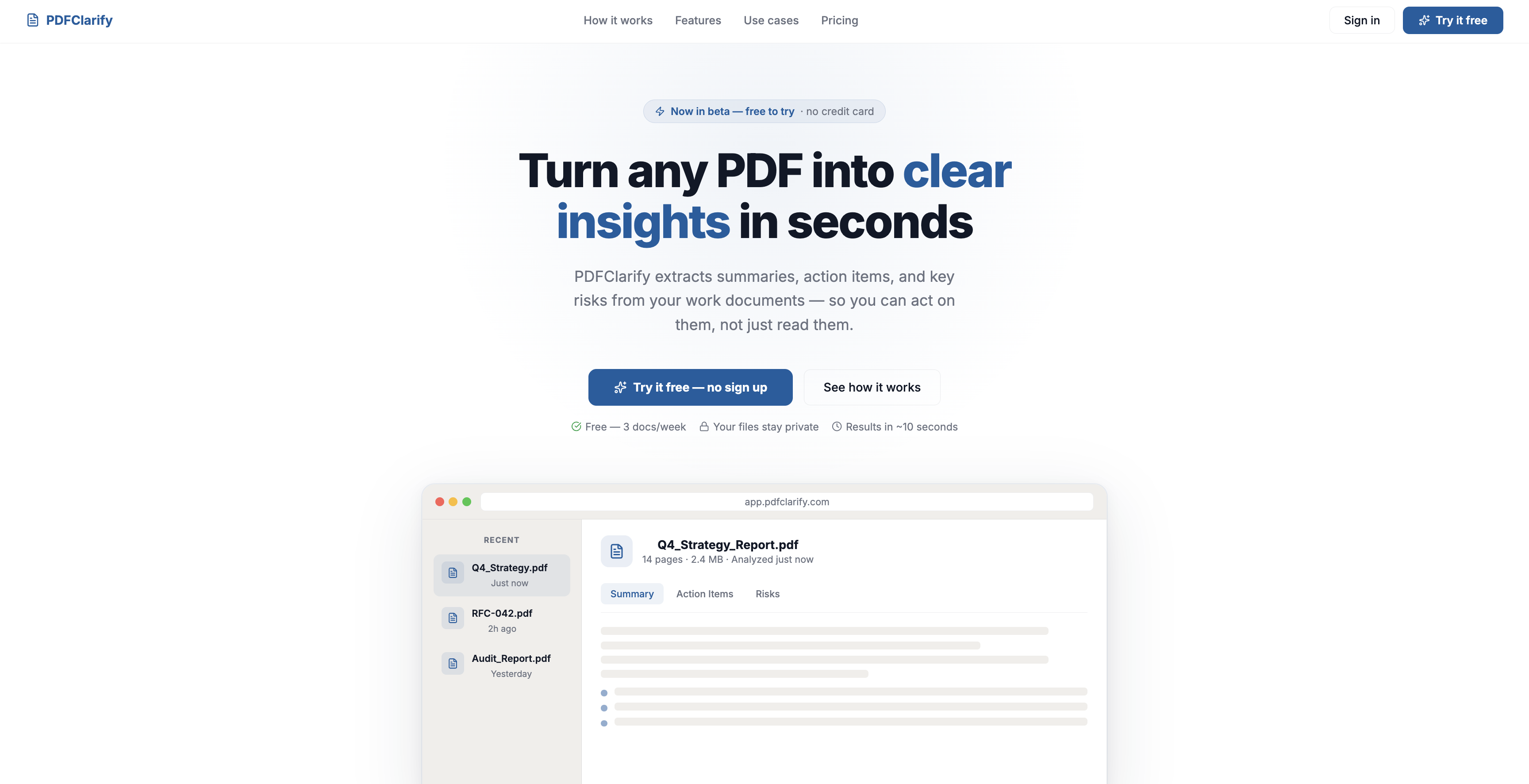 PDFClarify gallery image