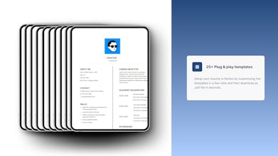 Resume Template Bundle gallery image