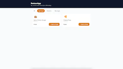 WhatsApp Menu - Restaurant Menu Template gallery image