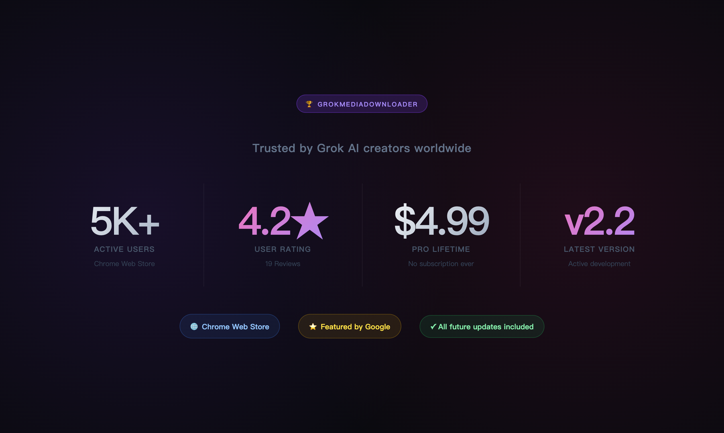 GrokMediaDownloader gallery image