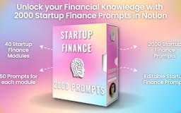 2000 Startup Finance Prompts media 1