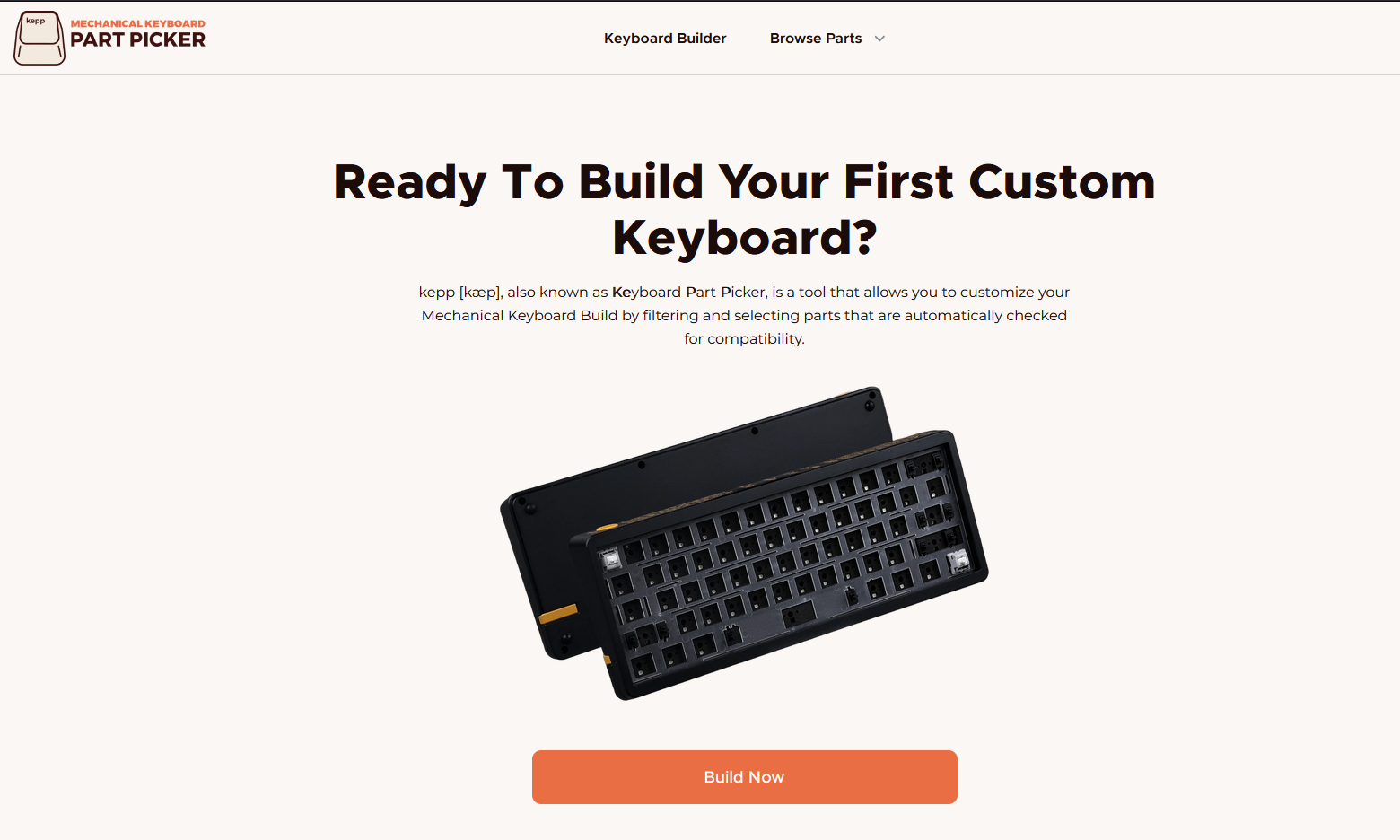 KeyboardPartpicker.io |palo - Picker parcial para amantes del teclado mecánico personalizado media 1