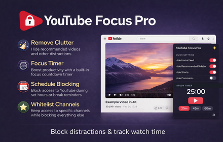 YouTube Focus Pro gallery image