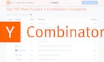 The Y Combinator Database image