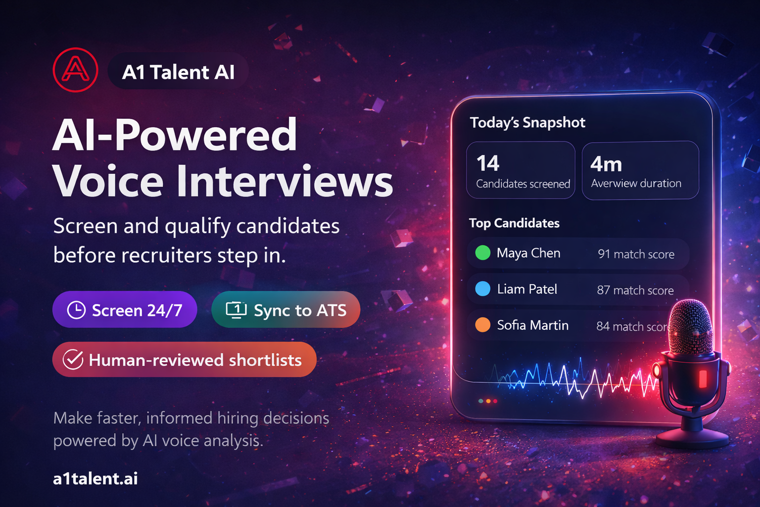 A1 Talent AI gallery image