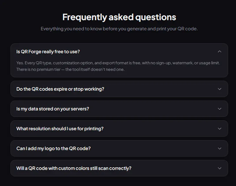 QR Forge screenshot 4