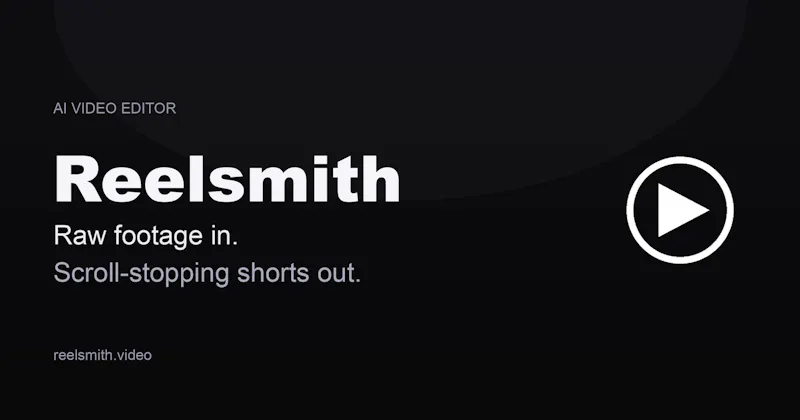 Reelsmith.Video screenshot 2