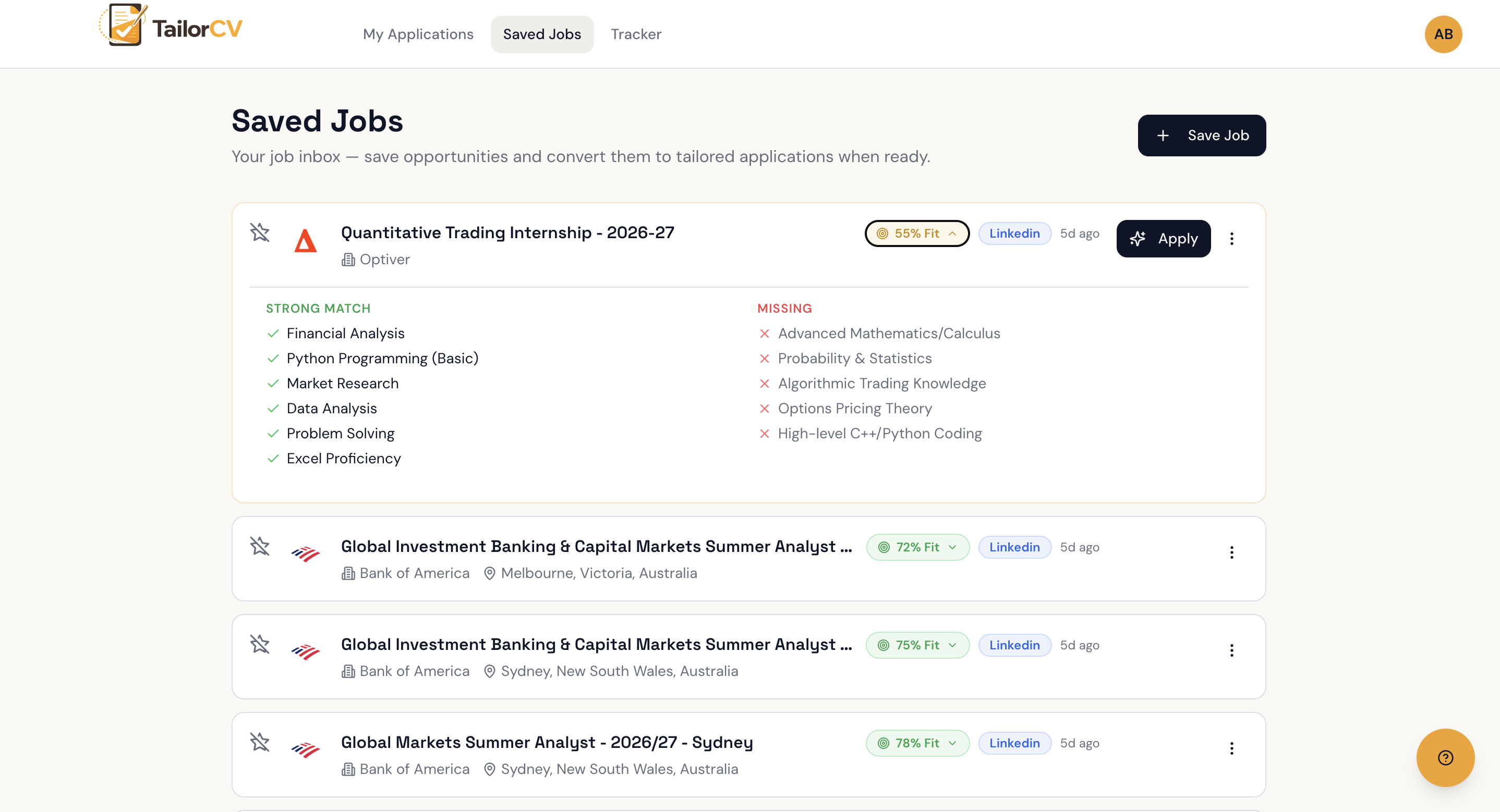 TailorCV gallery image