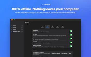 Trailback for Mac & Windows gallery image