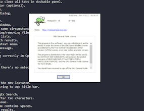 Notepad++ v8 gallery image